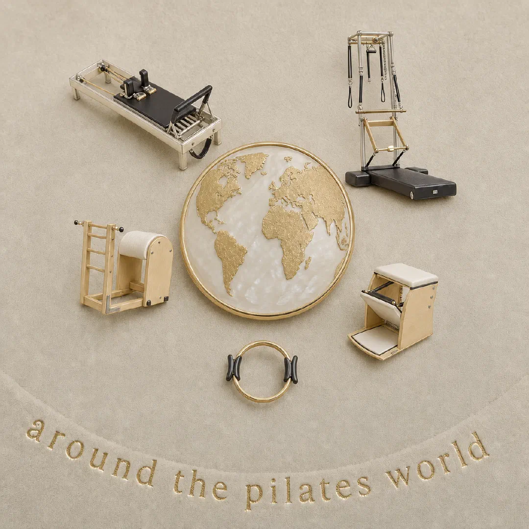 Around the Pilates World: 5 Geräte, 5 Samstage