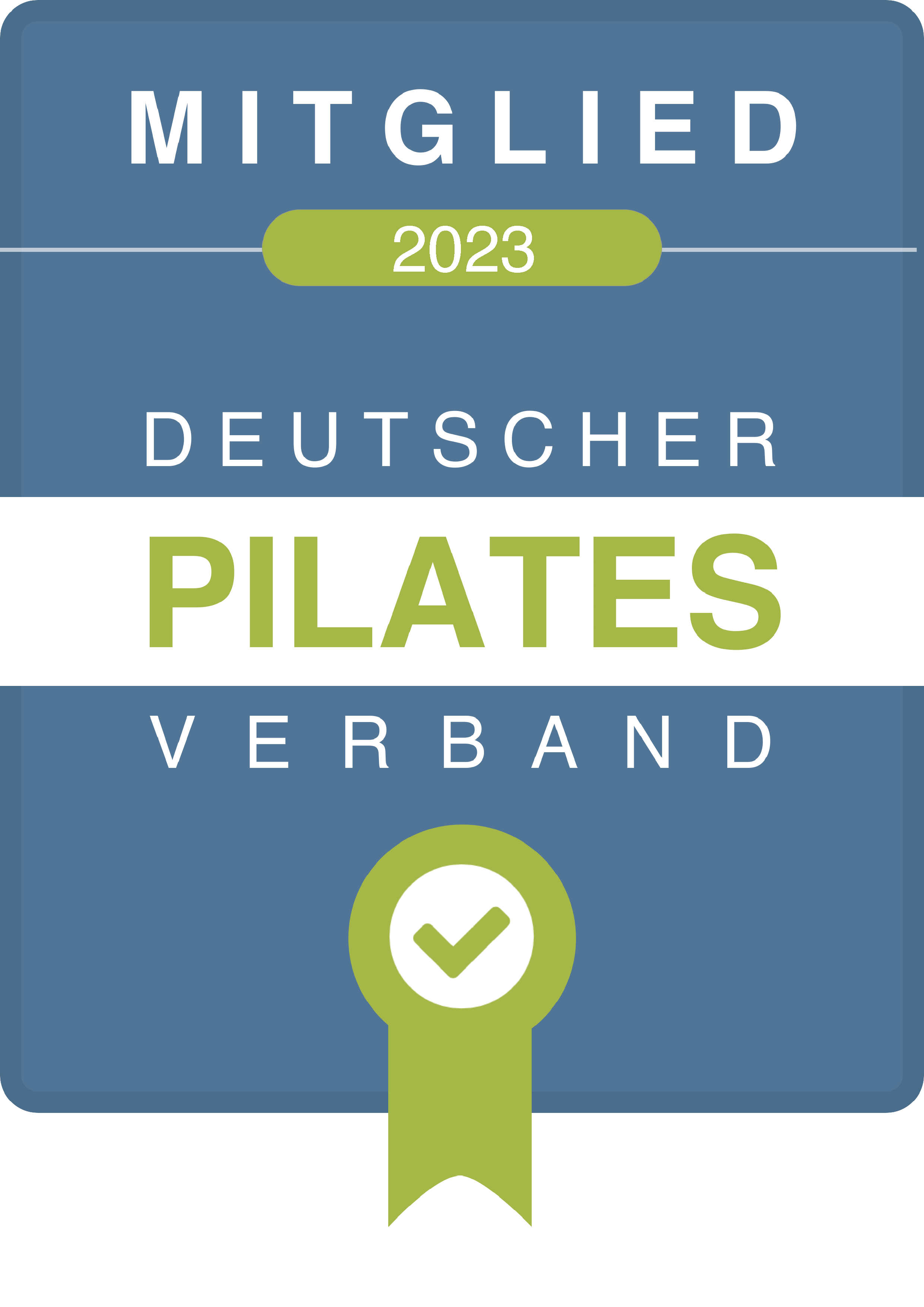 Zertifikat 2023 Deutscher Pilatesverband