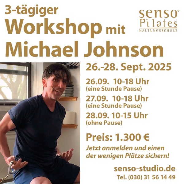 Workshop mit Michael Johnson